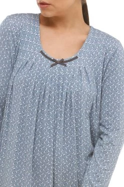 Storm Nightie (Blue) -Fashion Underwear Shop Y624 STORM BLUE 03 002