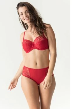 PRIMADONNA I Do Full Brief (Scarlet) -Fashion Underwear Shop eservices primadonna twist lingerie full briefs i do 0541601 red 0 3492283 002
