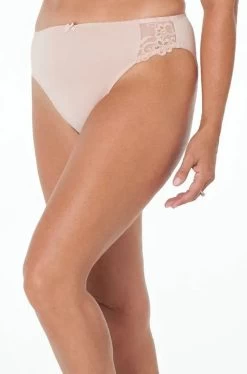 Coral High Cut Brief (Latte)