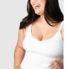 My Necessity Maternity Camisole (White) -Fashion Underwear Shop i mkpx2PX X2 1