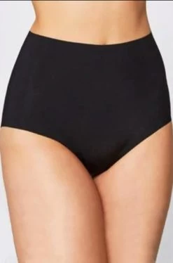 Laser Cut Full Brief (Black)