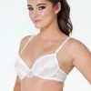 Phoebe UW Push-up Plunge Bra (Bright White)