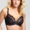 Panache Ana UW Lace Bra (Black) -Fashion Underwear Shop panache ana plunge bra 1