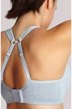 Panache Sports Bra (Grey Marle) -Fashion Underwear Shop products 5021 greymarl back