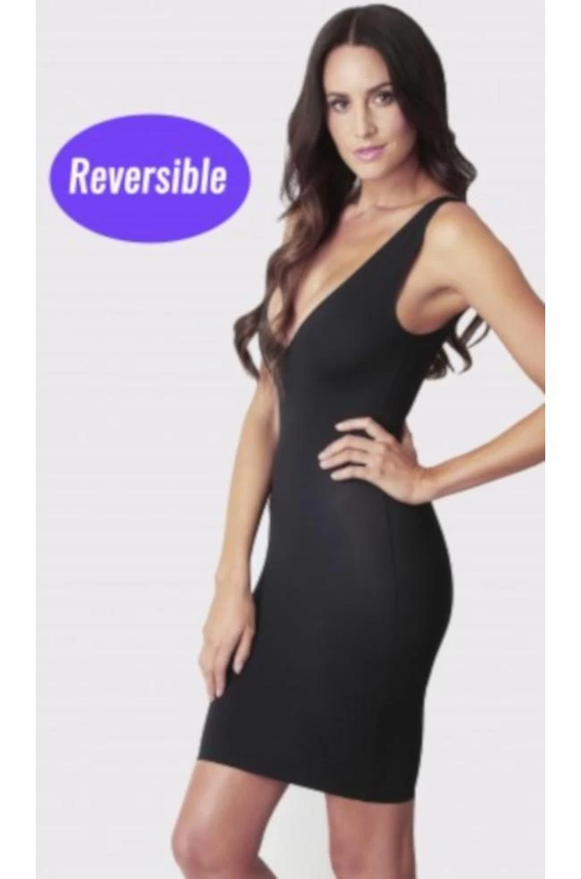 2 Way Reversible Shaping Slip (Black Or Nude) 3 2 Way Reversible Shaping Slip (Black Or Nude)